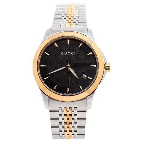 gucci 126.4 watch stainless steel|gucci g timeless watch price.